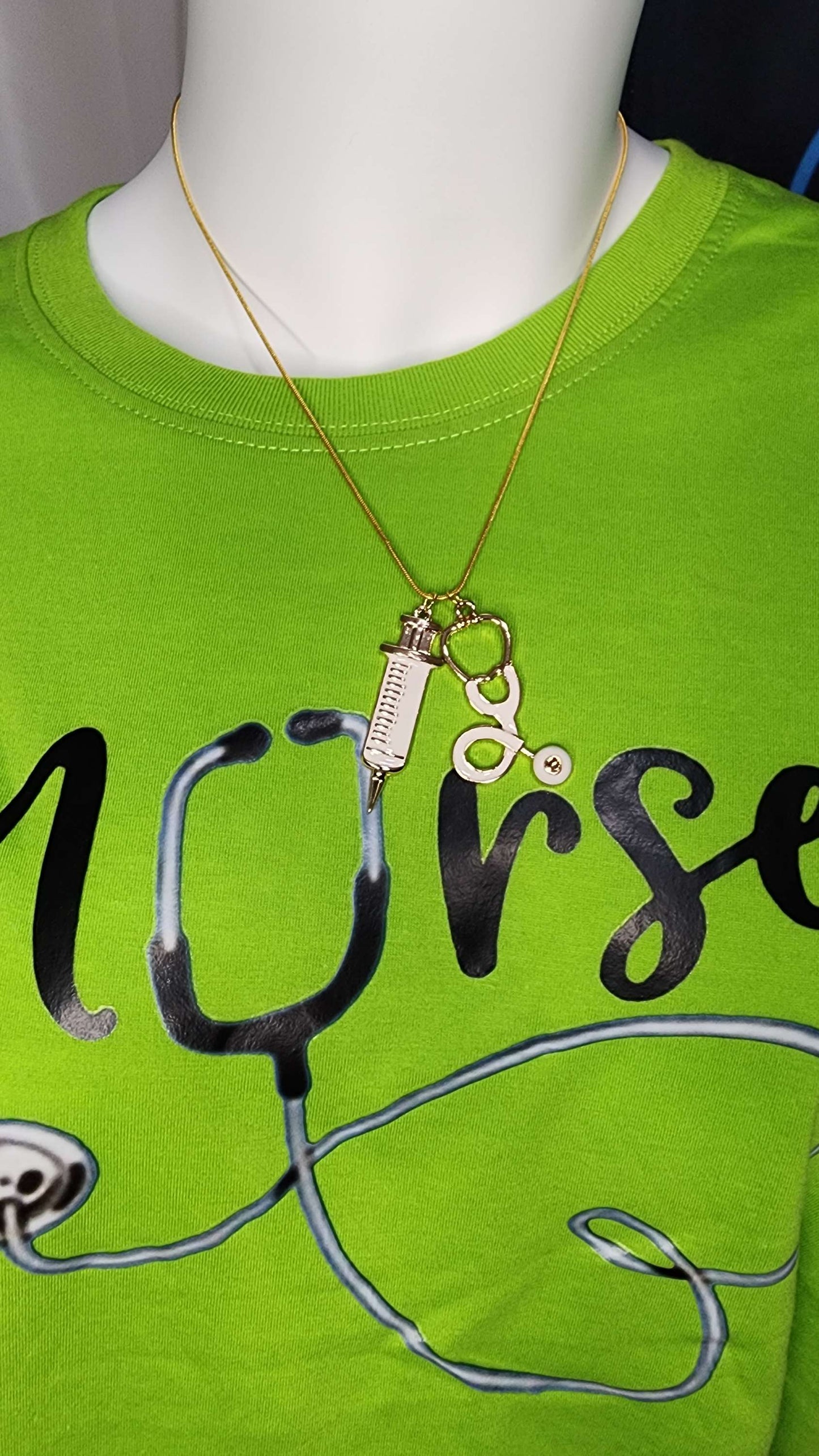 Metal Pendant Necklace image 1