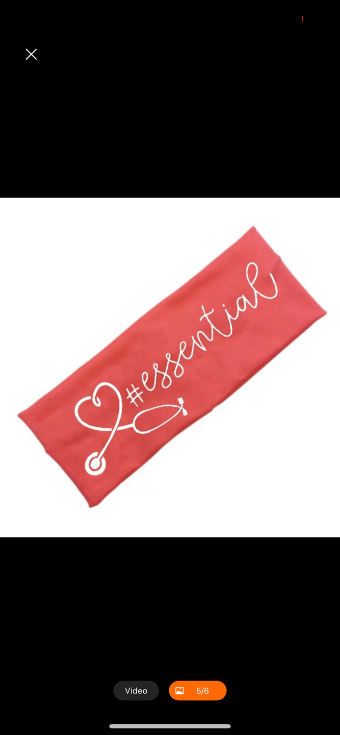 Headband w/ Button image 1