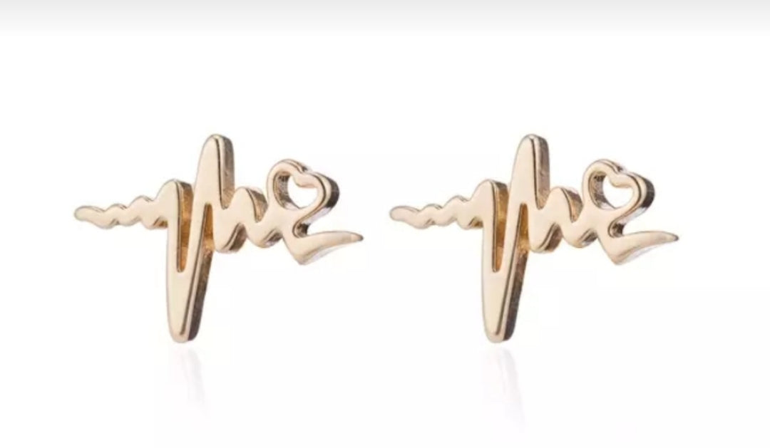 Stainless Steel EKG Studs image 0