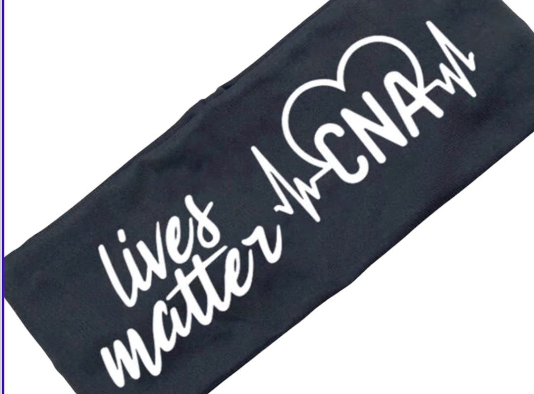 CNA Headband w/Button image 0