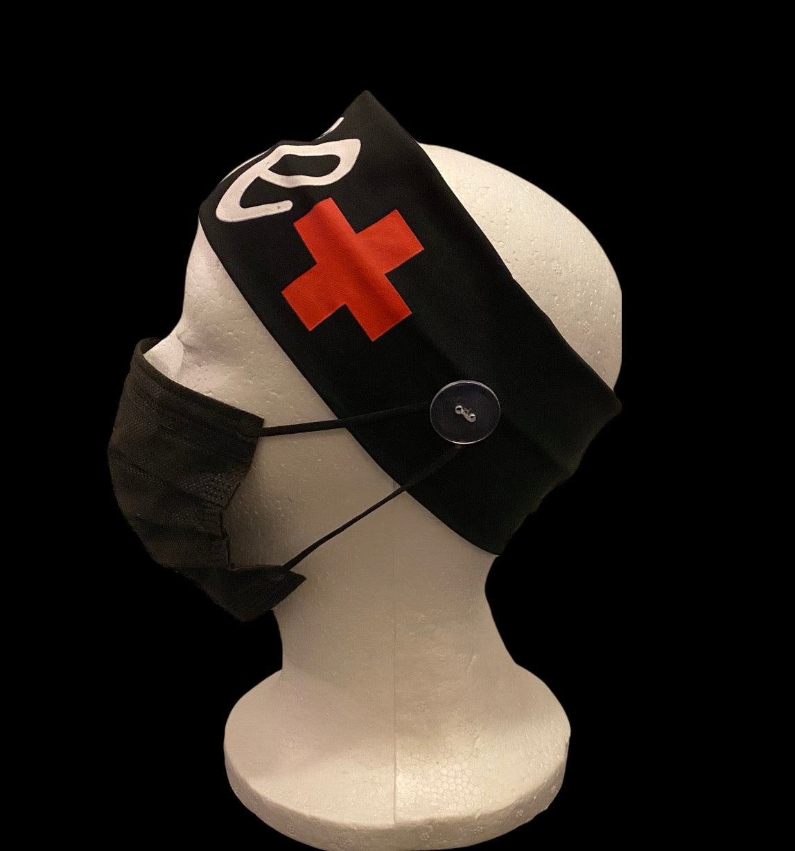 Nurse Headband w/ Button image 1