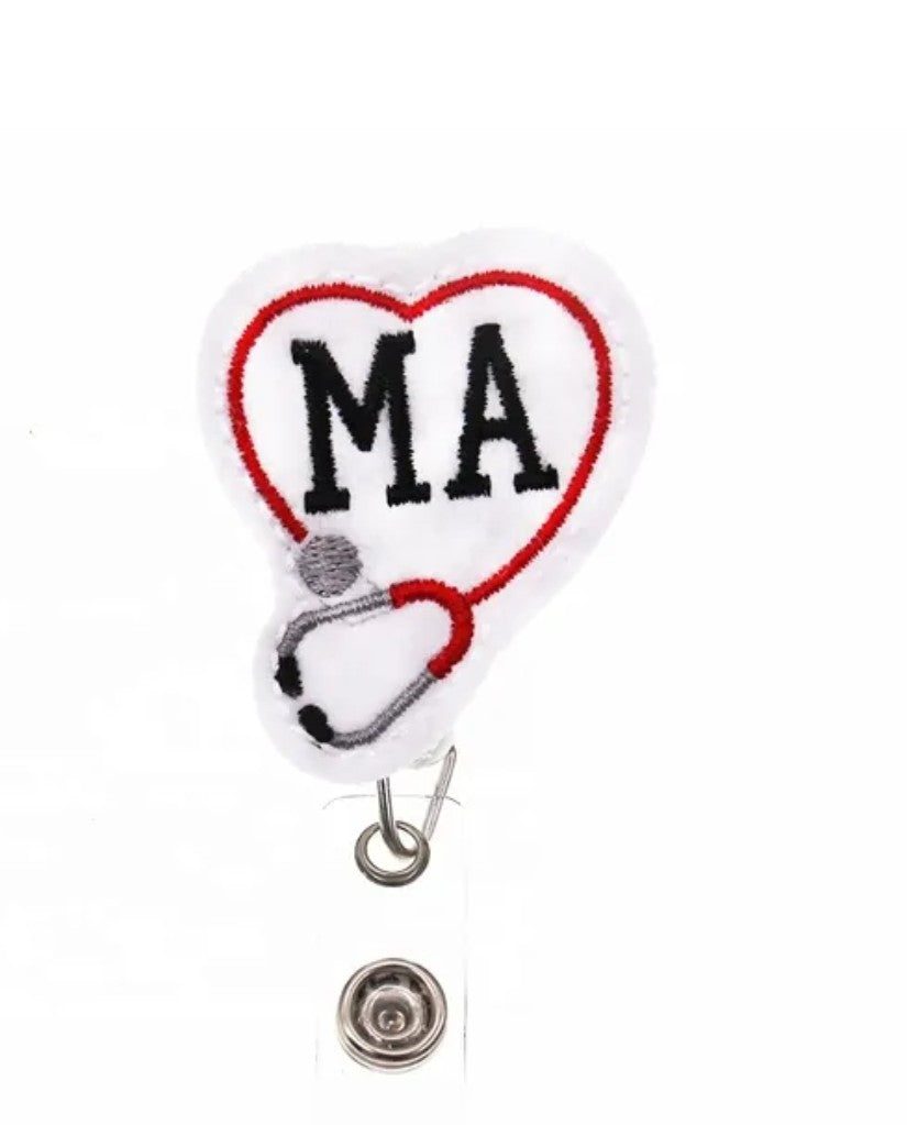 MA Badge Reel w/ Clip image 0