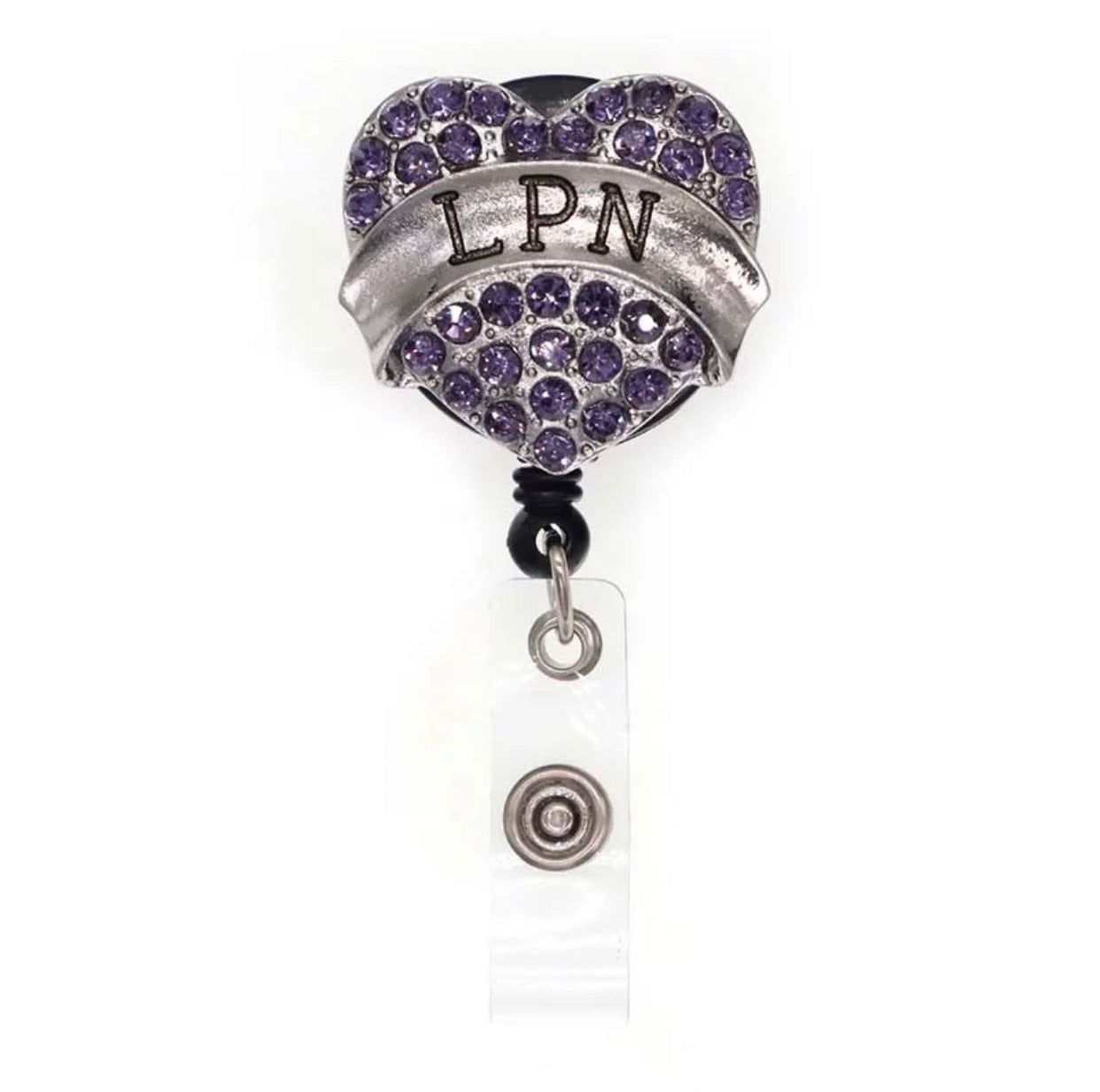 LPN Retractible Badge Reel w/Clip image 1