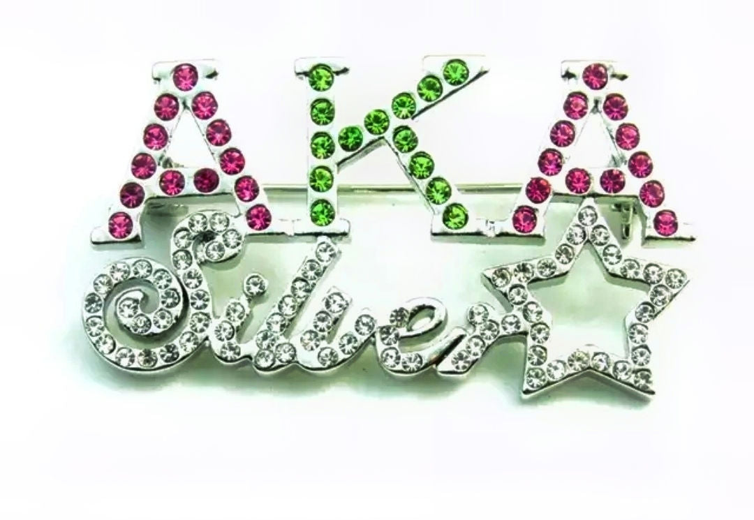 AKA Brooch Pin image 0