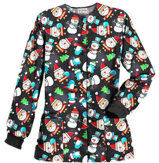 Christmas Scrub Jacket  image 0