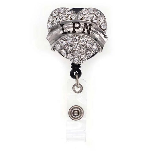 LPN Retractible Badge Reel w/Clip  image 0