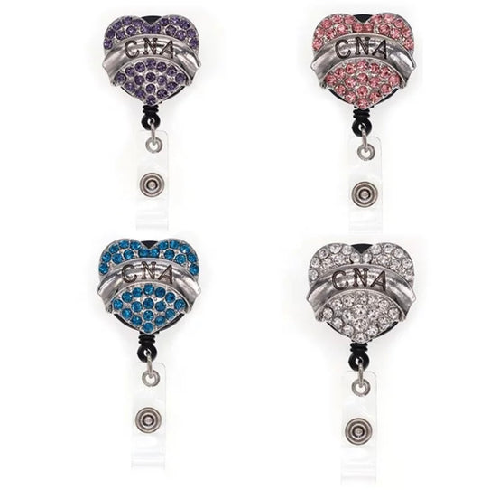 CNA Rhinestone ID Badge Reel  image 0
