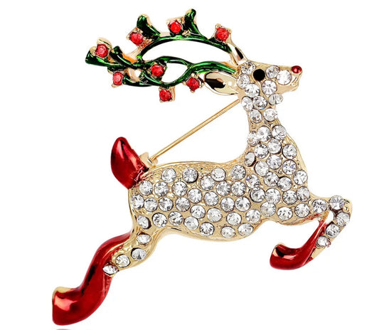 Sparkly Christmas Brooch Pins  image 0