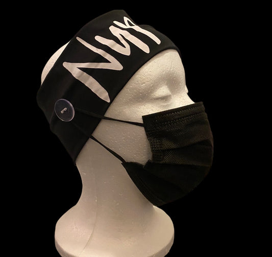Nurse Headband w/ Button  image 0