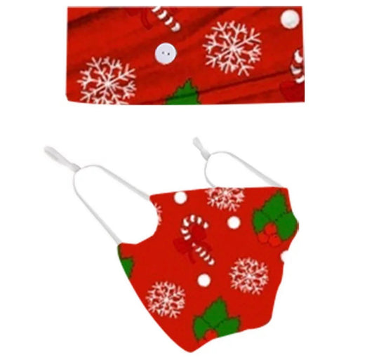 Christmas Mask & Headband Set  image 0