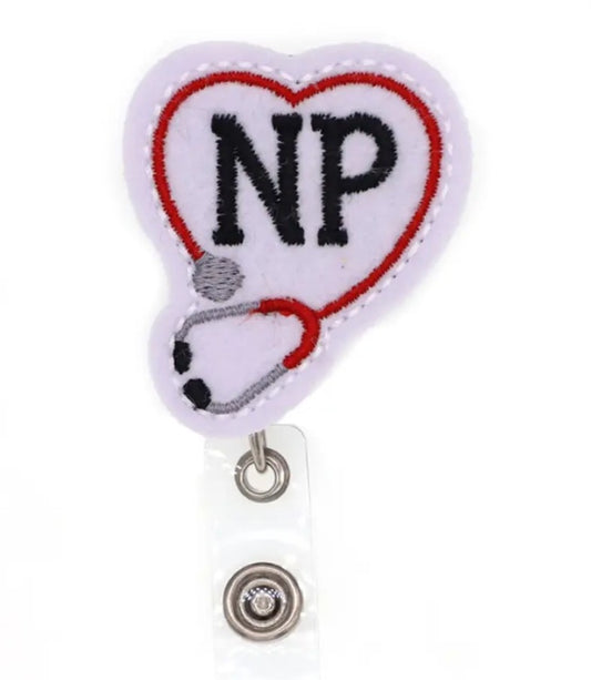 NP Badge Reel w/Clip  image 0