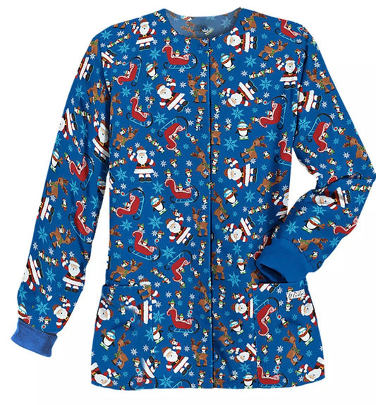 Christmas Scrub Jacket  image 0