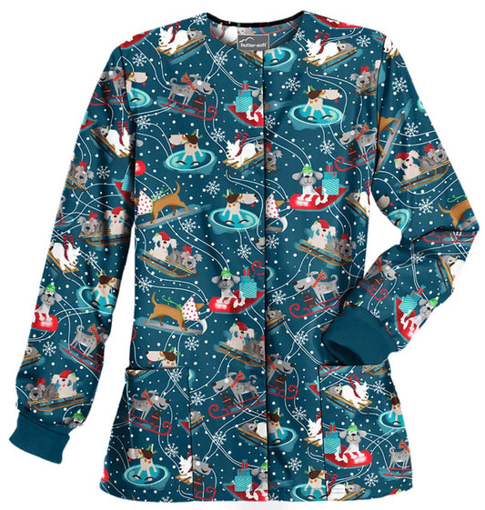 Christmas Scrub Jacket  image 0