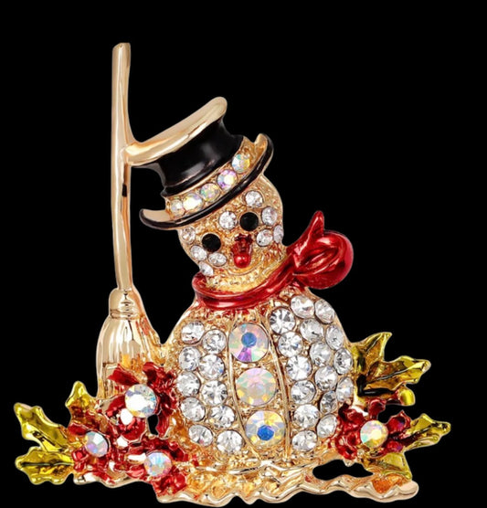 Sparkly Christmas Brooch Pins image 0