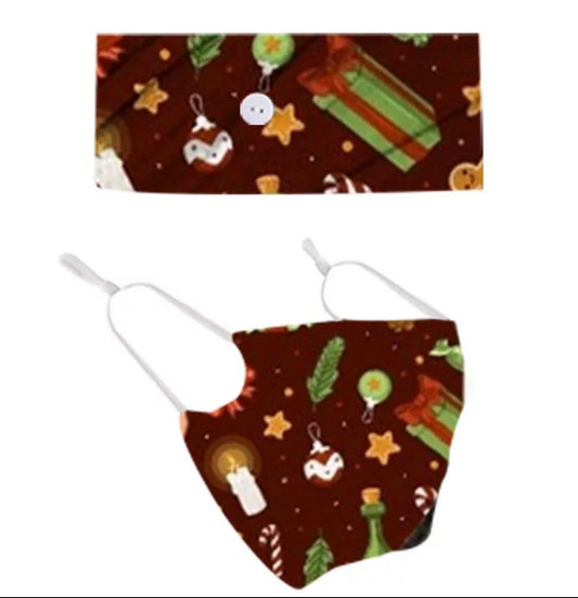 Christmas Mask & Headband Set  image 0