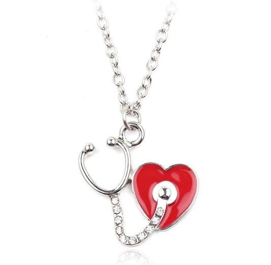 Metal Pendant Necklace-Silver  image 0