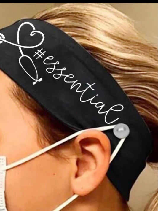 Headband w/ Button  image 0