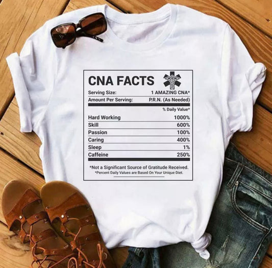 CNA Facts Tee  image 0